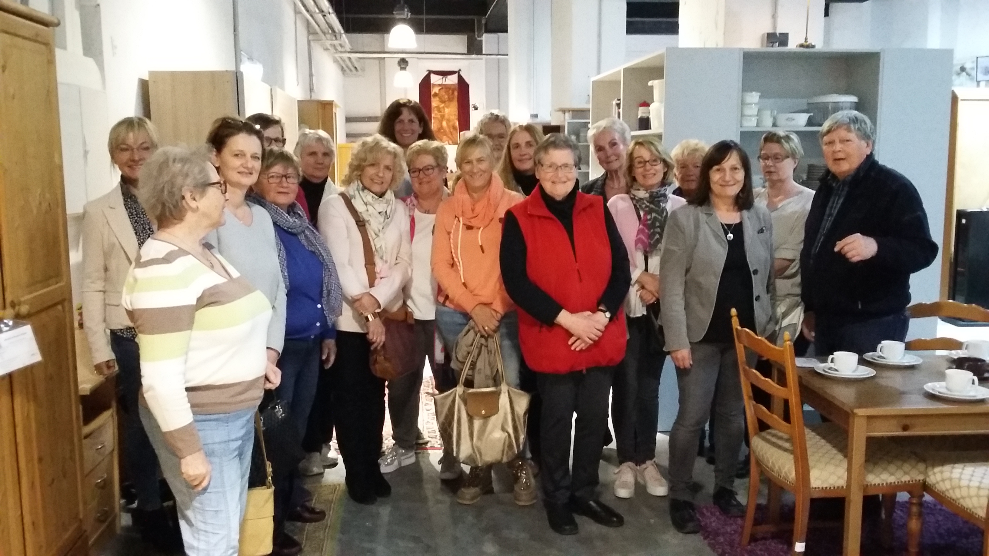 Die Frauen Union besucht die neuen Räume der „kaufbar“ gGmbH in Viersen