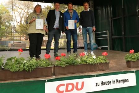 CDU vergibt Aan-den-Boom-Preis an die Pfadfinder in Kempen und St. Hubert