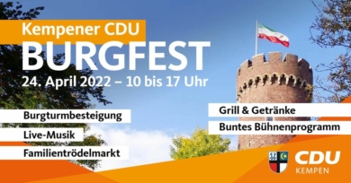 Kempener CDU Burgfest