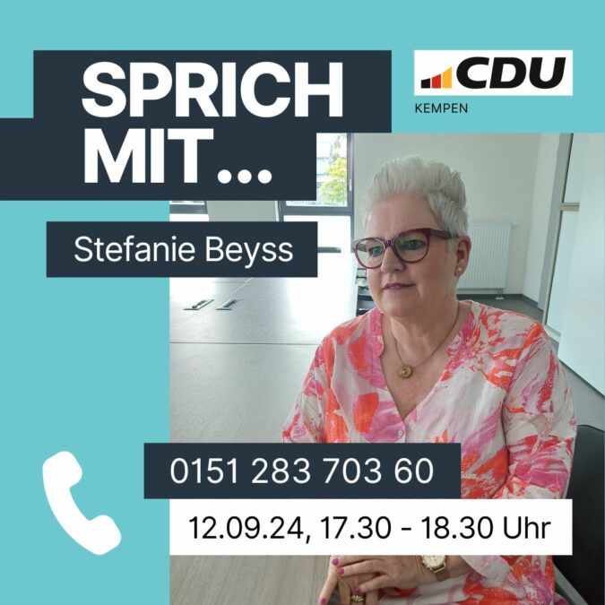 CDU Kempen am Telefon