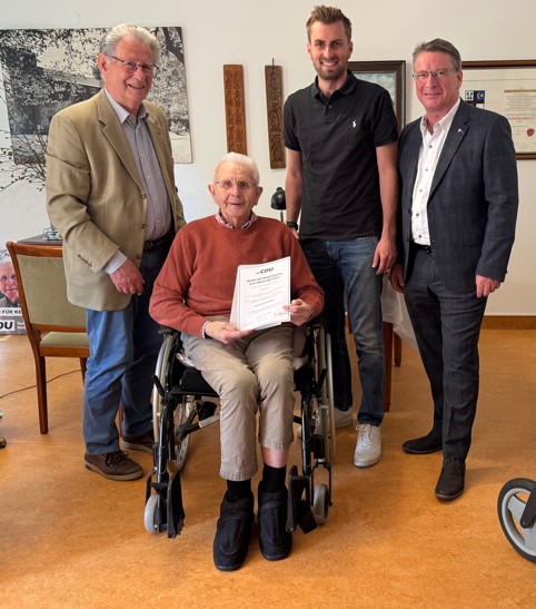 50 Jahre CDU-Mitgliedschaft – Karl-Heinz Hermans geehrt