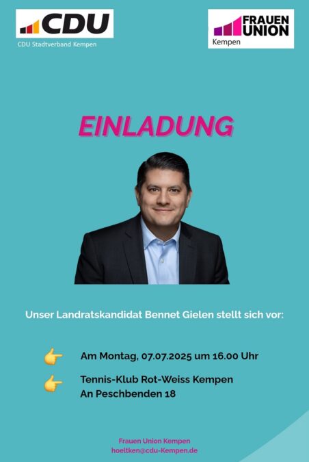 CDU-Landratskandidat stellt sich vor