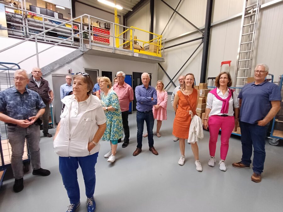 Frauen Union des CDU Stadtverbandes Kempen besucht die Firma ALDERS electronic GmbH