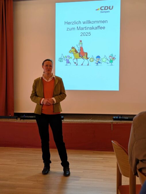 Stimmungsvoller Martinskaffee im Haus Wiesengrund