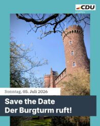 Save the Date: Burgturmbesteigung 2026