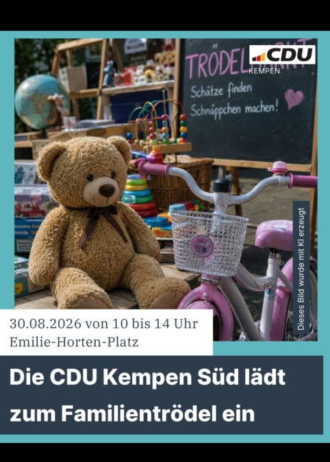 Familien-Trödelmarkt der CDU-Kempen