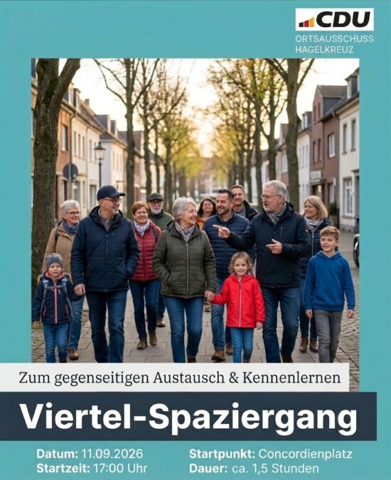 Viertel-Spaziergang in Hagelkreuz